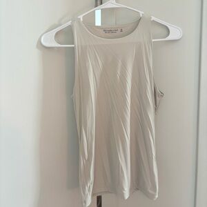 Abercrombie & Fitch Light Beige Tank Top